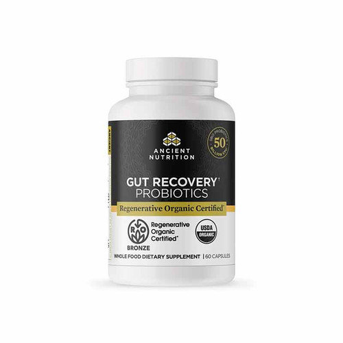 Gut Recovery Probiotics Shelf Stable, 60 Capsules, by Ancient Nutrition