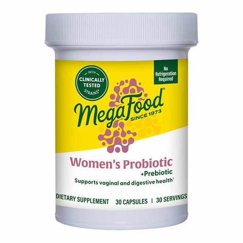 Women's Probiotic Shelf Stable, 30 Capsules, by Megafood