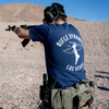 Rifle Dynamics Motor Club T-Shirt - Navy Blue / White