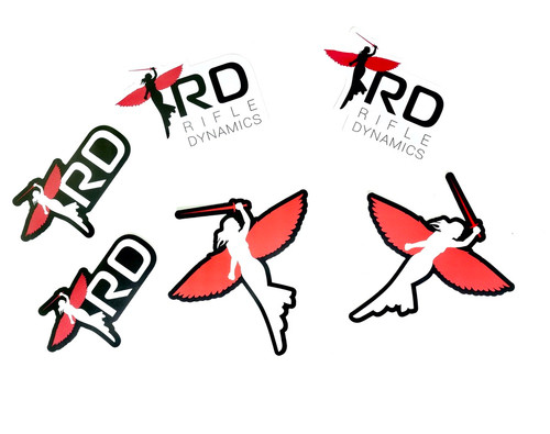 RD Logo Sticker Set - Large Angel