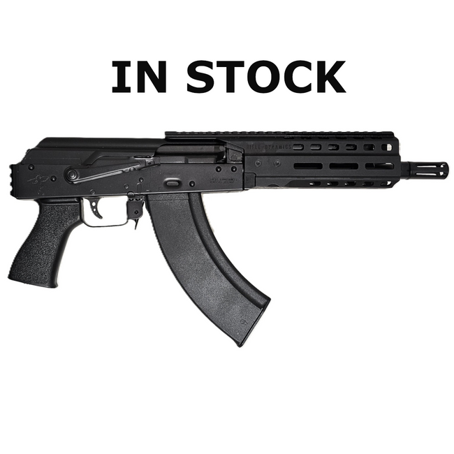 7.62 Quickhatch Pistol - Flat Black, RD Flash Hider (Ready to Ship)