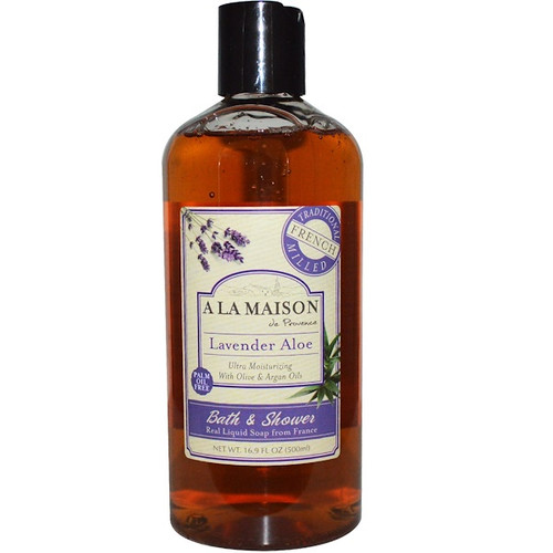 <img alt="A La Maison de Provence, Bath & Shower Liquid Soap, Lavender Aloe, 16.9 fl oz (500 ml)" title="A La Maison de Provence, Bath & Shower Liquid Soap, Lavender Aloe, 16.9 fl oz (500 ml),182741000881"