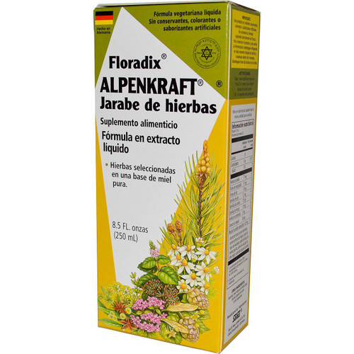 <img alt="Flora, Floradix, Alpenkraft Herbal Syrup, Liquid Extract Formula, 8.5 fl oz (250 ml)" title="Flora, Floradix, Alpenkraft Herbal Syrup, Liquid Extract Formula, 8.5 fl oz (250 ml),061998647202"