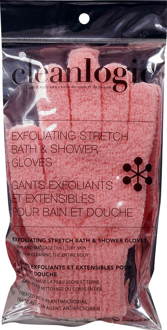 <img alt="Cleanlogic Exfoliating Stretch Bath & Shower Gloves Various Colors -- 1 Pair" title="Cleanlogic Exfoliating Stretch Bath & Shower Gloves Various Colors -- 1 Pair,856091001057"