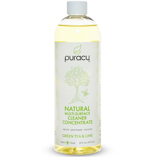 <img alt="Puracy, Natural Multi-Surface Cleaner Concentrate, Green Tea & Lime, 16 fl oz (473 ml)" title="Puracy, Natural Multi-Surface Cleaner Concentrate, Green Tea & Lime, 16 fl oz (473 ml),638029948449"