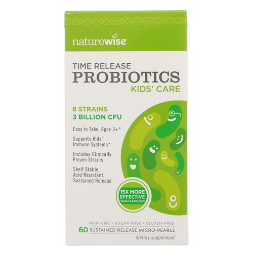 <img alt="Naturewise Probiotics For Infants & Kids Strawberry -- 4 - 60 Tablets" title="Naturewise Probiotics For Infants & Kids Strawberry -- 4 - 60 Tablets,858081006332"