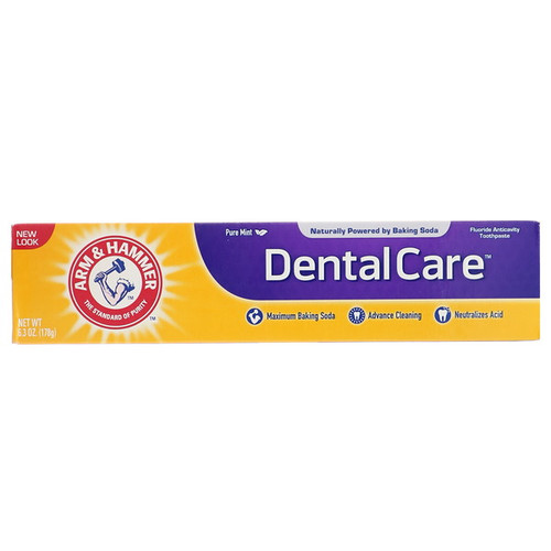 <img alt="Arm & Hammer, Dental Care, Fluoride Anticavity Toothpaste, Pure Mint, 6.3 oz (178 g)" title="Arm & Hammer, Dental Care, Fluoride Anticavity Toothpaste, Pure Mint, 6.3 oz (178 g),033200183709"