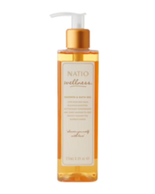 <img alt="Natio Wellness Shower And Bath Gel 275ml" title="Natio Wellness Shower And Bath Gel 275ml,9316542119911"