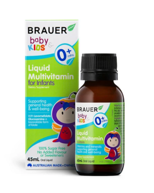 <img alt="Brauer Baby & Kids Liquid Multivitamin For Infants 45ml" title="Brauer Baby & Kids Liquid Multivitamin For Infants 45ml,9316120263654"