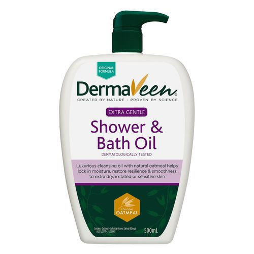 <img alt="Dermaveen Extra Gentle Shower & Bath Oil 500ml" title="Dermaveen Extra Gentle Shower & Bath Oil 500ml,9314057010334"
