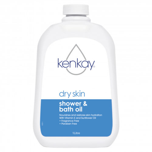 <img alt="Kenkay Dry Skin Shower & Bath Oil 1 Litre" title="Kenkay Dry Skin Shower & Bath Oil 1 Litre,9319598436247"