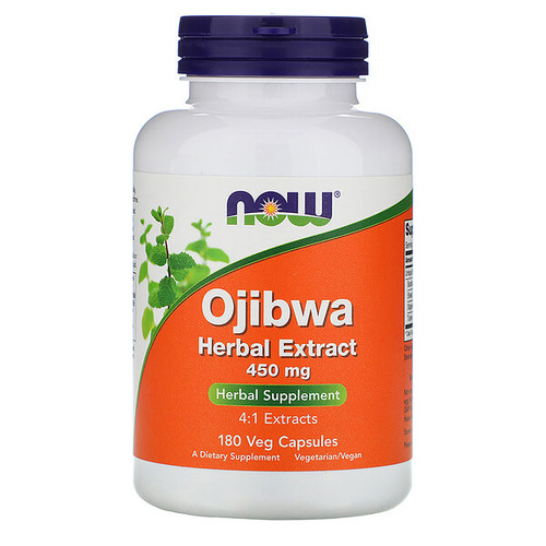 <img alt="Now Foods, Ojibwa Herbal Extract, 450 mg, 180 Veg Capsules" title="Now Foods, Ojibwa Herbal Extract, 450 mg, 180 Veg Capsules,733739046741"