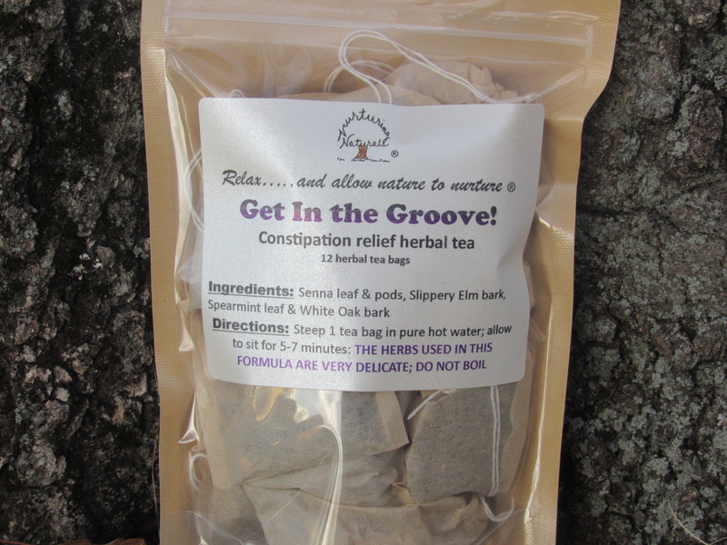 Get In the Groove Bowel Stimulation herbal tea (12 tea bags)