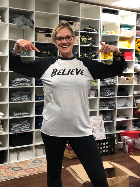 BIG SALE!  Believe Baseball T-shirt