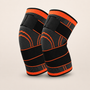 Knee sleeve brace available in multiple colors and sizes — adjustable compression support for men and women during sports and daily use