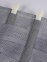 Breathable waist trainer belt flat lay showing mesh fabric texture — adjustable back support belt for men and women workout and posture