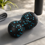 peanut massage ball black high density