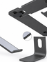 laptop stand side view adjustable angle