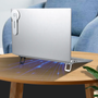 laptop stand under laptop usage
