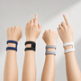adjustable wrist support brace on hand
