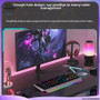 Gaming Desk Computer Desk with Shelf Office Desk for Home Study Room Simple Modern Adjustable Height Workstation Table PC