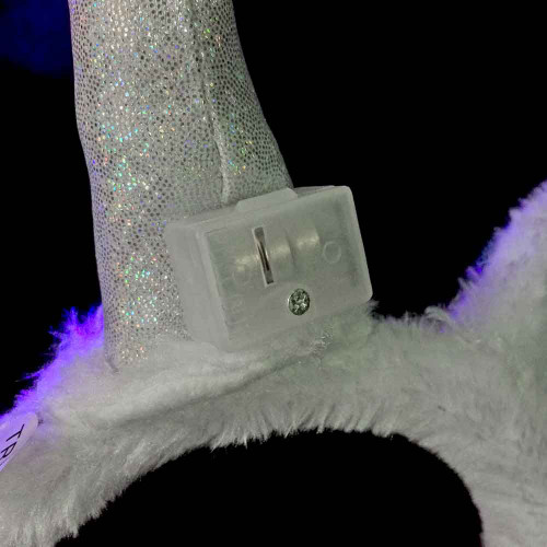 Lighted Rainbow Unicorn Headband — view 2