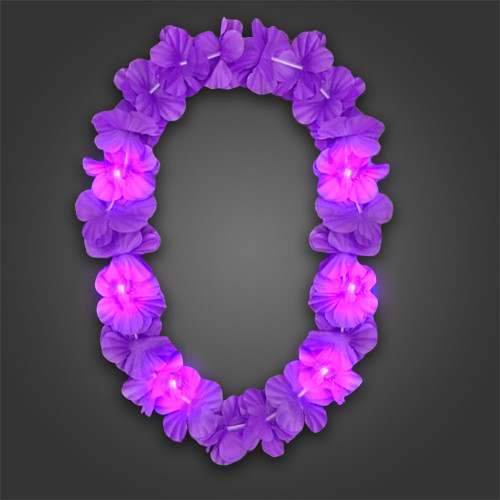 LED Floral Lei - Solid Colors — view 2