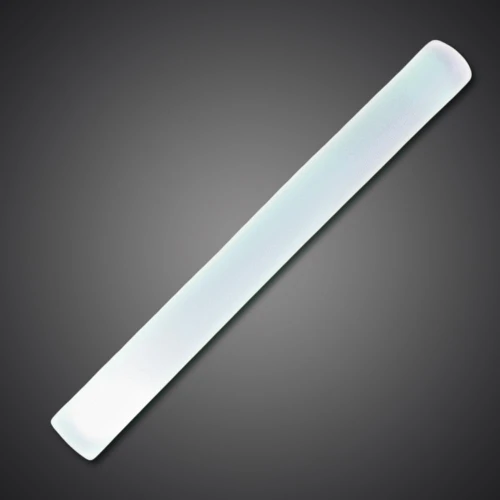LED Foam Glow Sticks, flashing foam sticks emitting bright white light with a smooth surface and cylindrical shape.