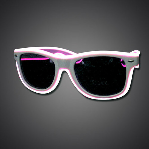 EL Wire Wayfarer Sunglasses