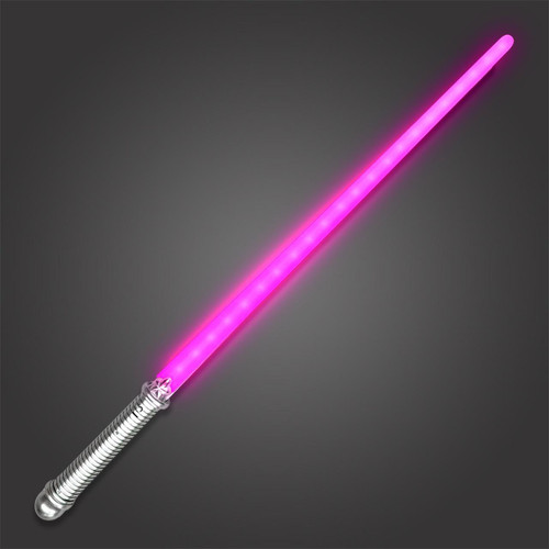 Light Sabers, glowing pink sword with metallic handle for cosplay and display.