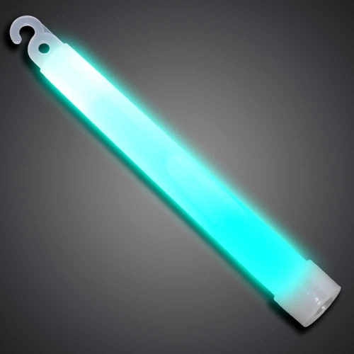 6-inch Revolution 5-Minute Lightsticks, pack of 10, glowing light stick with hook for events and parties.