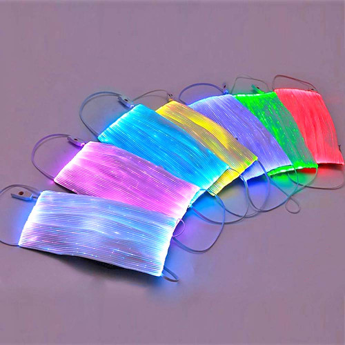 Fiber Optic LED Face Mask