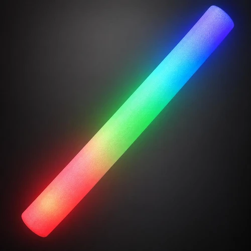 Scrolling Custom LED Color Changing Foam Sticks | Personalized Event Wands, Concert Lights