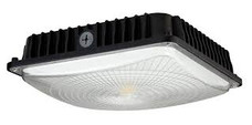CLARK LED SURFACE / PENDANT MOUNTED CANOPY FIXTURE - CP45W27V50KB
