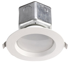 LIGHT THE FUTURE 6" LED 15W SMOOTH TRIM RECESSED JBOX DOWNLIGHT 3000K 1040LEMENS 120V DIMMING ENERY STAR - D316-N-90-3000K