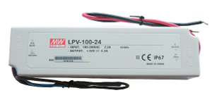 MEAN WELL IP67 CONSTANT VOLTAGE LED DRIVER - LPV-100-24