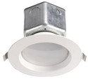 LIGHT THE FUTURE 4" LED 10W SMOOTH TRIM RECESSED JBOX DOWNLIGHT 3000K 650LM 120V DIMMING ENERY STAR - D304-N-90 3000K