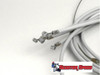 Lambretta Cable Set Teflon S3- Grey LVDue (DW-60024246)