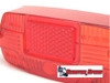 Lambretta Tail Light Lens Asymmetric Aprilia Casa (F88-8212011)