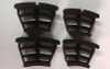 Lambretta Brake Disc Grill Window Set Casa - Black (L0-73-24278100)