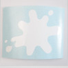 Lambretta Decal Legshield Spot White GP/DL Casa (DC-C189W)