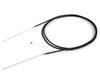 Universal Cable Throttle Long Aftermarket Carbs w/Housing Black (CB6-62041000B)
