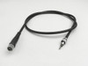 Lambretta Speedometer Cable S3 Black DL/GP Casa/Mec Eur (CW-A16/8009552)