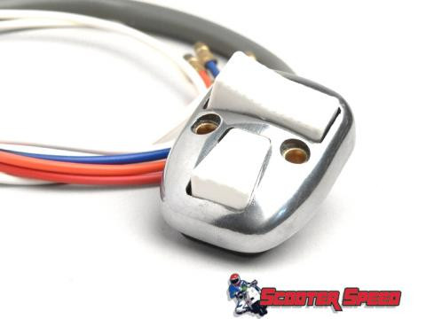 Lambretta Handlebar Light Switch Casa LIS/SX/GP/DL White (9005-E49/8012181)