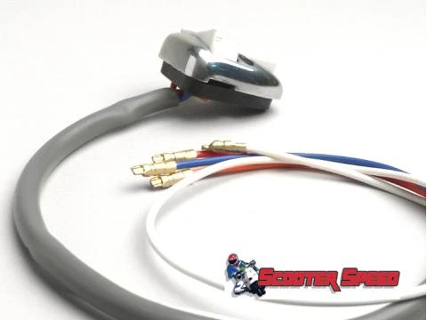 Lambretta Handlebar Light Switch Casa LIS/SX/GP/DL White (9005-E49/8012181)
