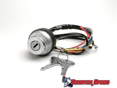 Lambretta Sil Ignition Key Switch Gp Dl