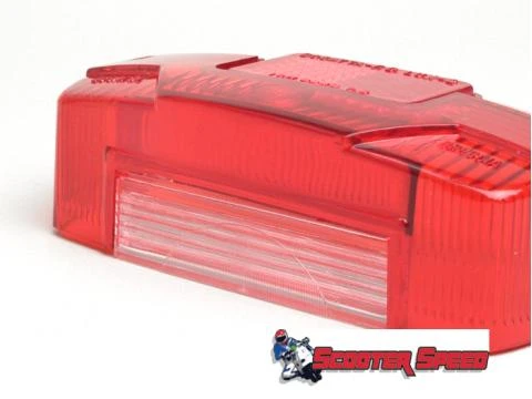 Lambretta Tail Light Lens Asymmetric Aprilia Casa (F88-8212011)