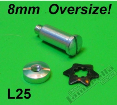 Lambretta Handlebar Lever Screw & Nut M8 Oversize Casa (L3L-L25)