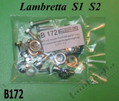 Lambretta Fender/Horncover/Legshield Hardware Kit S1/2 Casa (L0-37-B172)