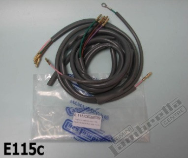 Lambretta Wiring Loom AC 1-Stop S1 LI125 Casa (91-E115C)